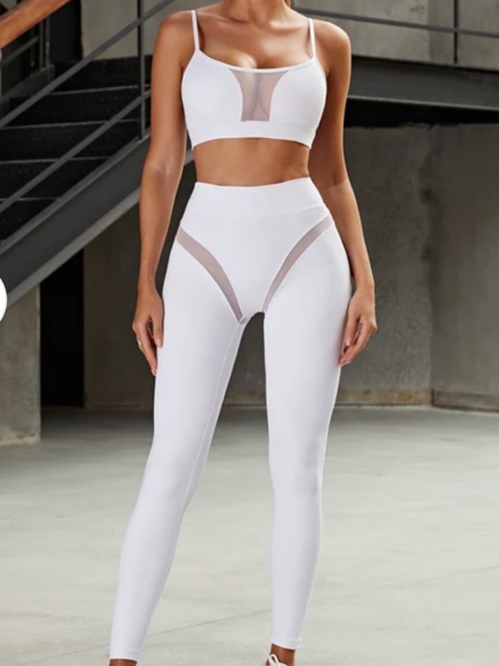 Sexy Mesh-Accent Set